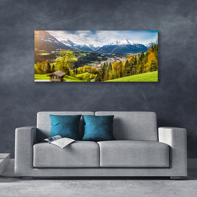 Quadro em tela Paisagem dos Alpes