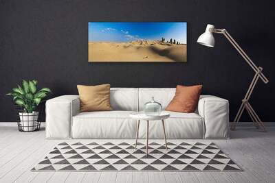 Quadro canvas Paisagem desértica de areia