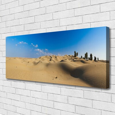 Quadro canvas Paisagem desértica de areia