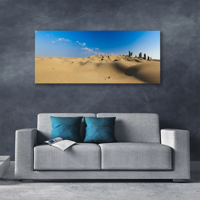 Quadro canvas Paisagem desértica de areia
