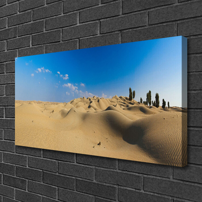Quadro canvas Paisagem desértica de areia