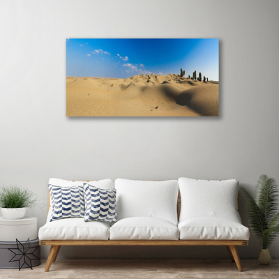 Quadro canvas Paisagem desértica de areia