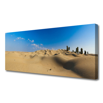 Quadro canvas Paisagem desértica de areia