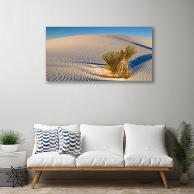Quadro em tela Paisagem desértica de areia