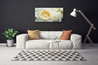 Quadro em tela Flores de rosas