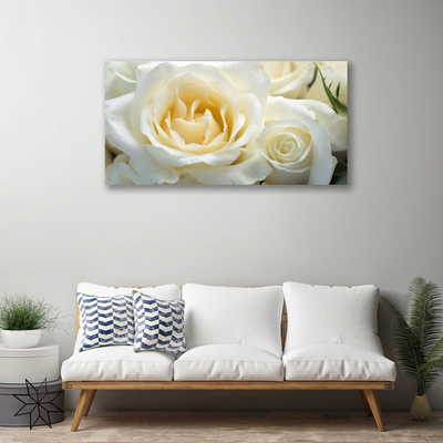Quadro em tela Flores de rosas