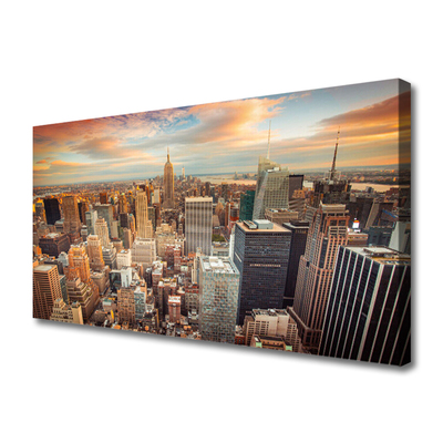 Quadro canvas Casas da Cidade