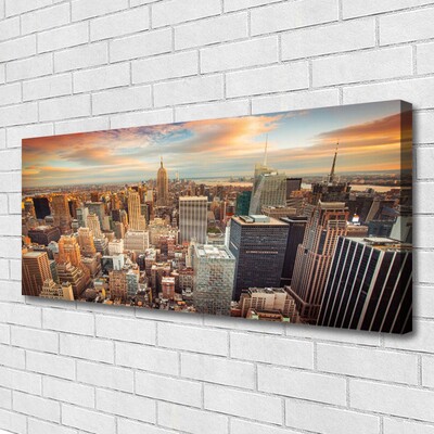 Quadro canvas Casas da Cidade