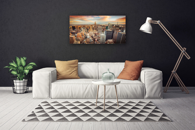 Quadro canvas Casas da Cidade