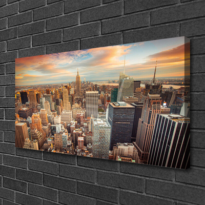 Quadro canvas Casas da Cidade