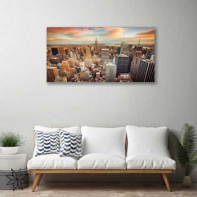 Quadro canvas Casas da Cidade