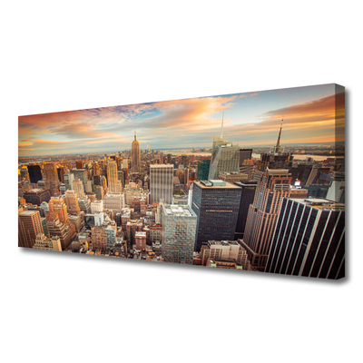 Quadro canvas Casas da Cidade