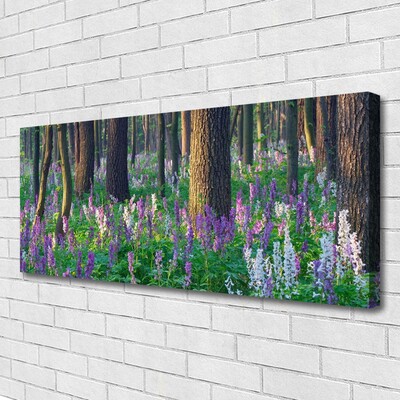Quadro em tela Flores da Floresta Natureza