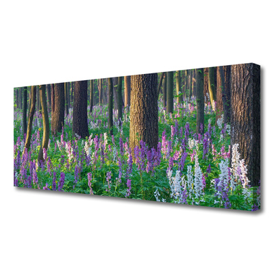 Quadro em tela Flores da Floresta Natureza