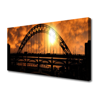 Quadro canvas Arquitetura de pontes