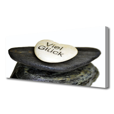 Quadro canvas Arte em Pedras