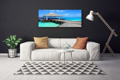 Quadro canvas Arquitetura da Ponte Marítima