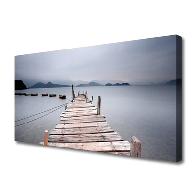 Quadro em tela Arquitetura da Ponte Marítima