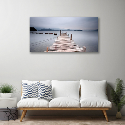 Quadro em tela Arquitetura da Ponte Marítima