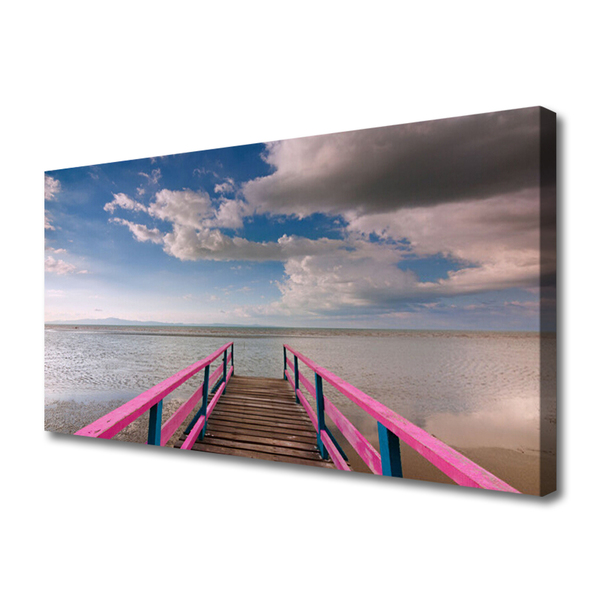 Quadro canvas Arquitetura da Ponte Marítima