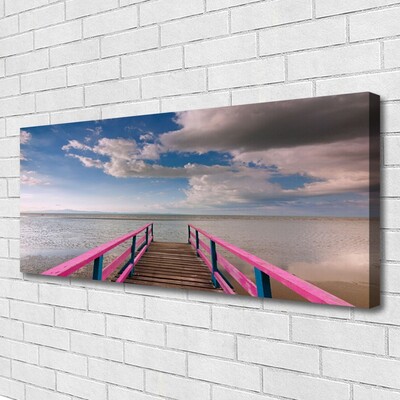 Quadro canvas Arquitetura da Ponte Marítima