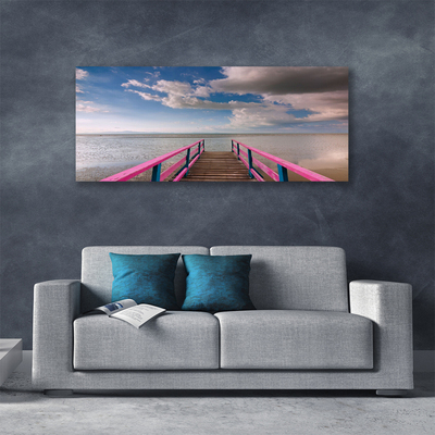 Quadro canvas Arquitetura da Ponte Marítima