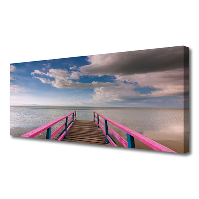 Quadro canvas Arquitetura da Ponte Marítima