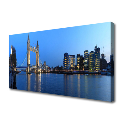 Quadro canvas Arquitetura da Cidade da Ponte