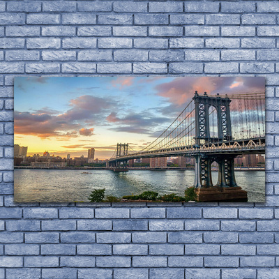 Quadro em tela Arquitetura da Cidade da Ponte