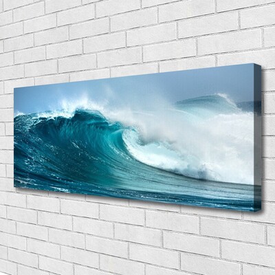 Quadro em tela Paisagem de ondas