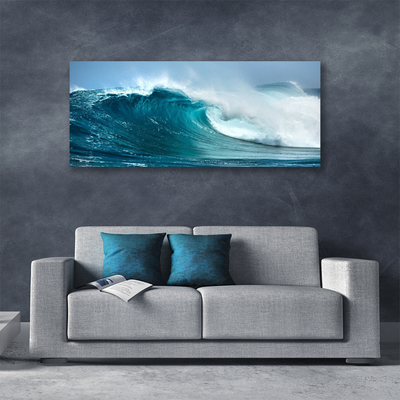 Quadro em tela Paisagem de ondas