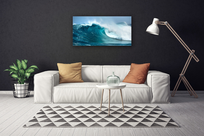 Quadro em tela Paisagem de ondas