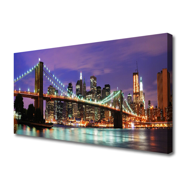 Quadro canvas Arquitetura da Cidade da Ponte