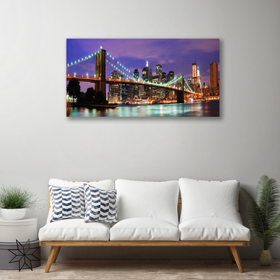 Quadro canvas Arquitetura da Cidade da Ponte