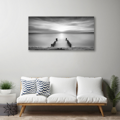 Quadro em tela Paisagem Marinha