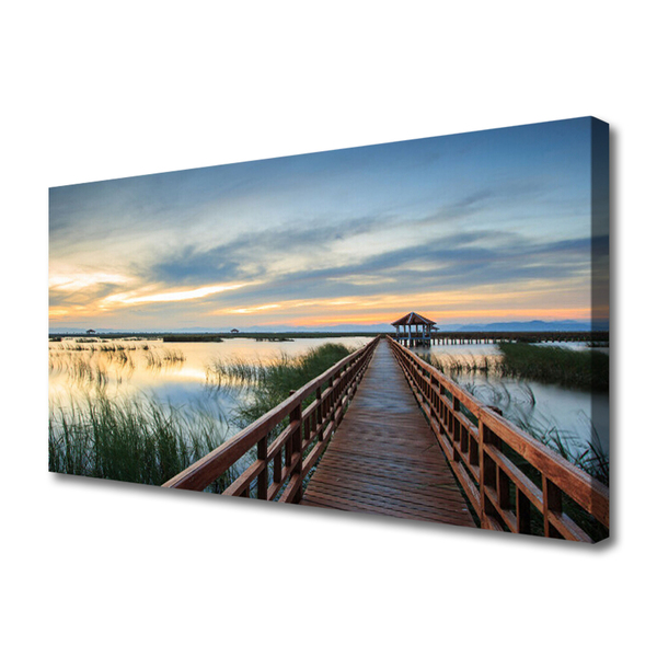 Quadro canvas Arquitetura de pontes