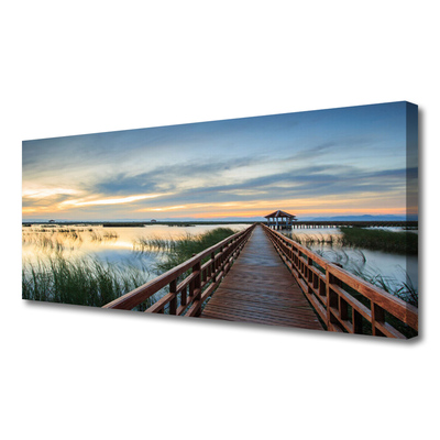 Quadro canvas Arquitetura de pontes