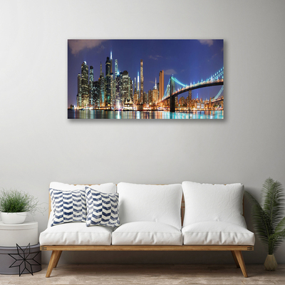 Quadro canvas Arquitetura da Cidade da Ponte