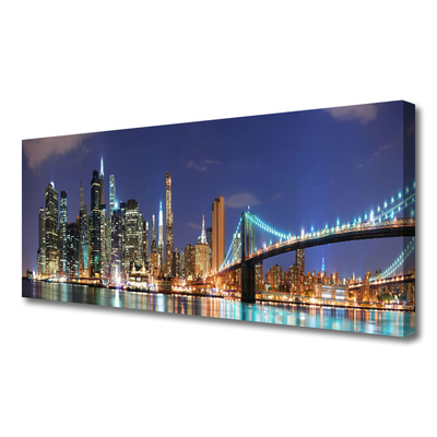 Quadro canvas Arquitetura da Cidade da Ponte