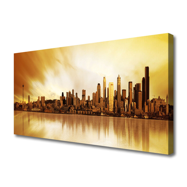 Quadro canvas Casas da Cidade