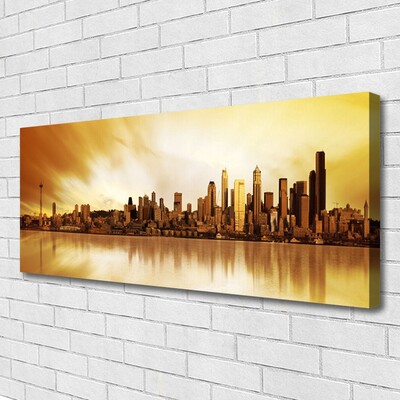 Quadro canvas Casas da Cidade