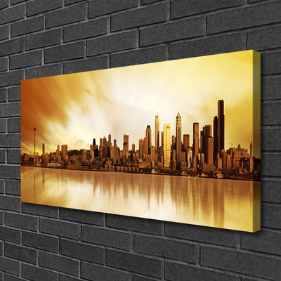 Quadro canvas Casas da Cidade