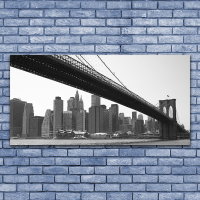 Quadro em tela Arquitetura da Cidade da Ponte