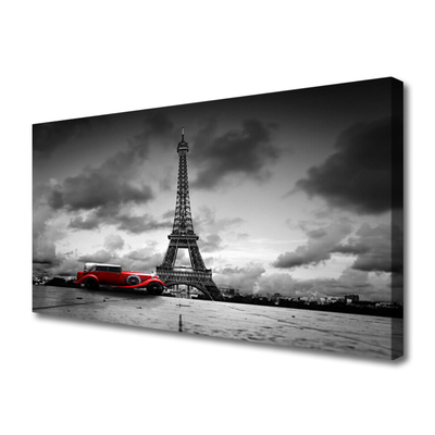 Quadro em tela Arquitetura da Torre Eiffel