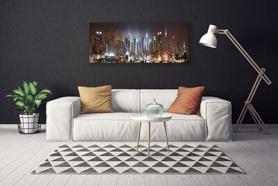 Quadro canvas Casas da Cidade