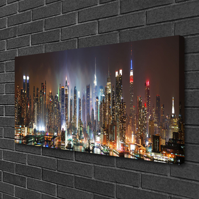 Quadro canvas Casas da Cidade