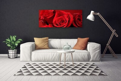 Quadro em tela Flores de rosas