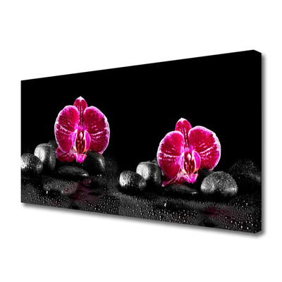 Quadro canvas Orquídea para o Quarto