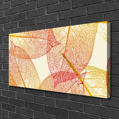 Quadro canvas Folhas Arte Planta