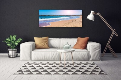 Quadro em tela Paisagem da Praia do Oceano